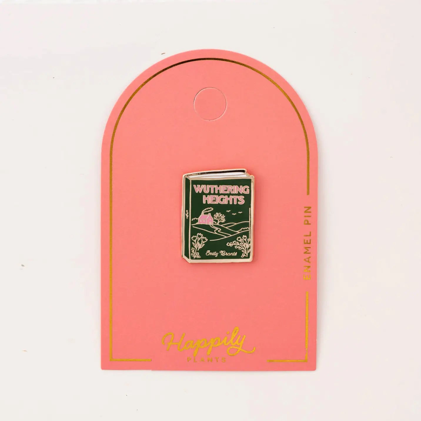 Wuthering Heights Book Enamel Pin
