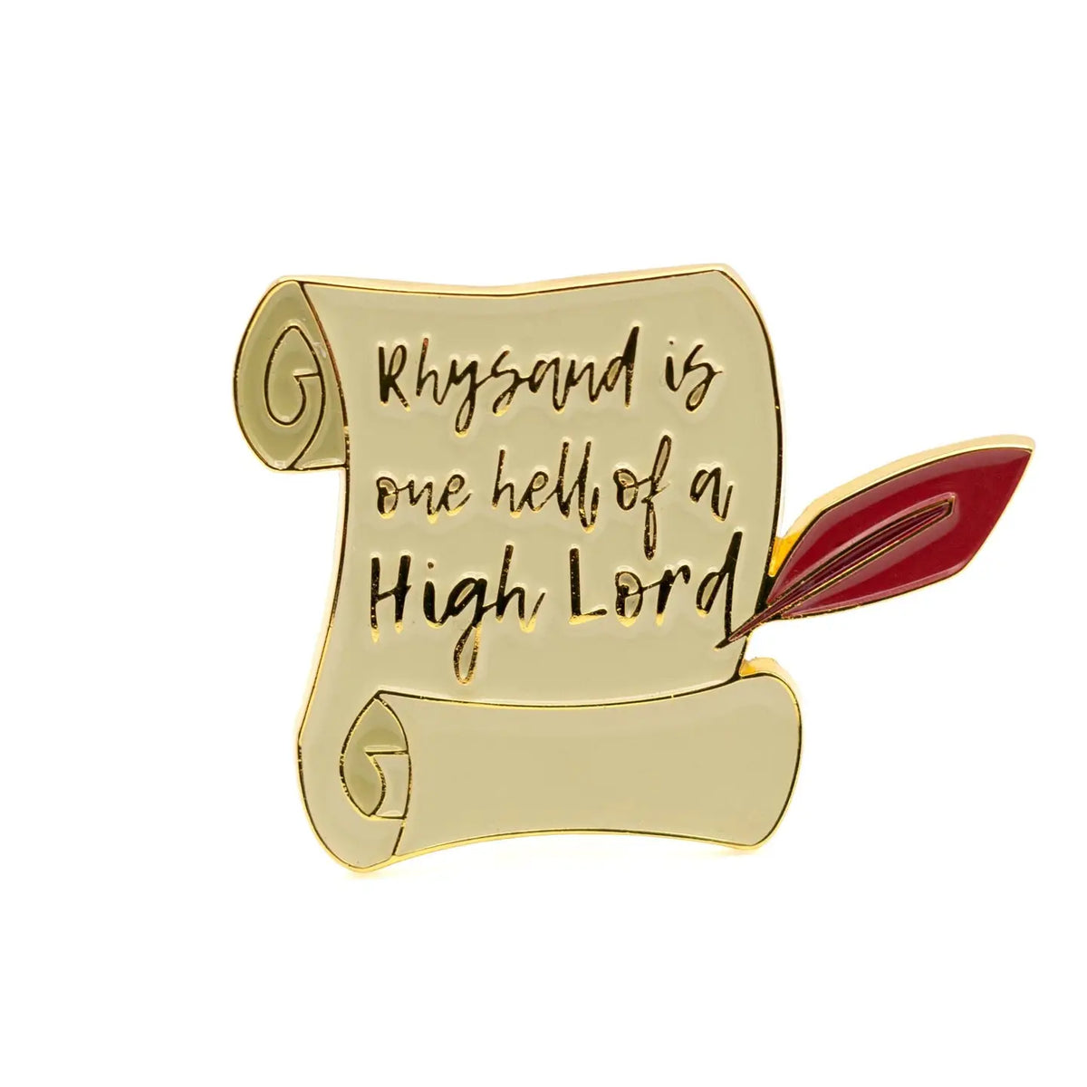 Rhysand’S Reading Lessons Enamel Pin | Acotar
