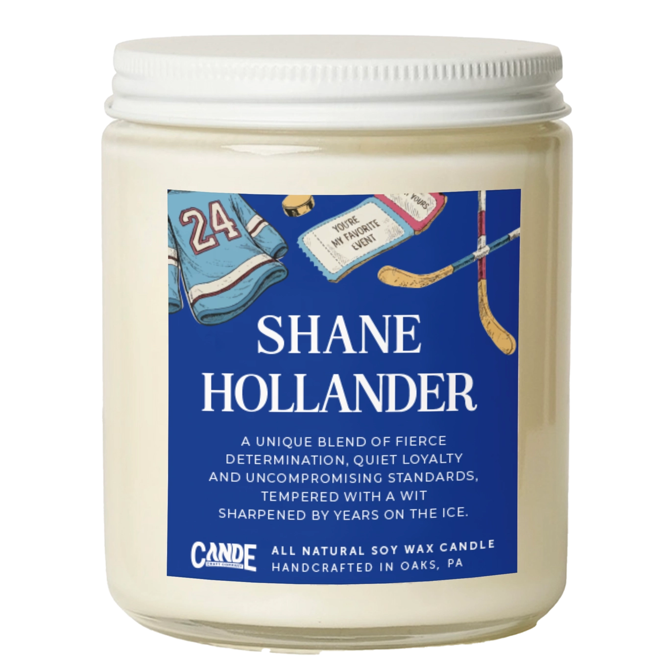 Shane Hollander | Heated Rivalry Candle