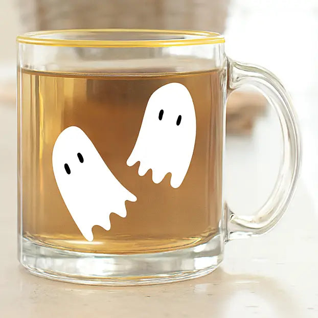 Ghost Gals Gold Rimmed Mug