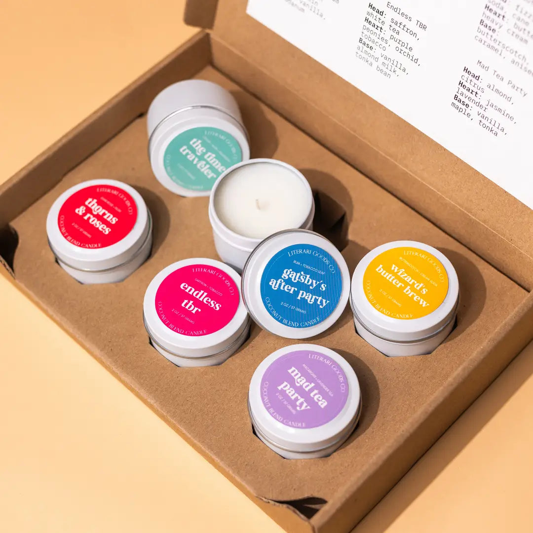 Book Candle Sample Box