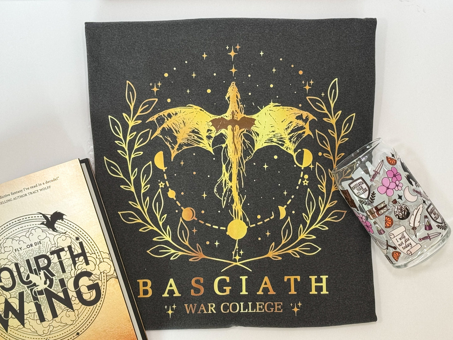 Fourth Wing Inspired Basgaith War College Tee