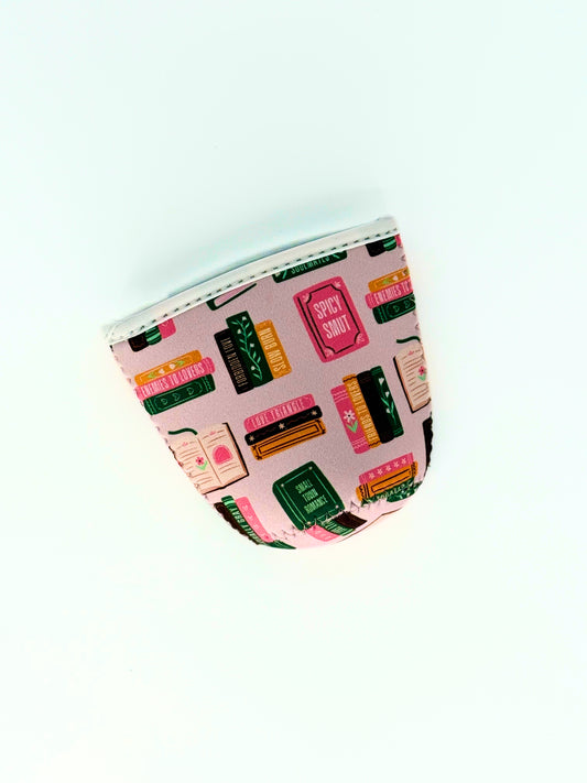 Smut Bookstacks Iced Beverage Sleeve