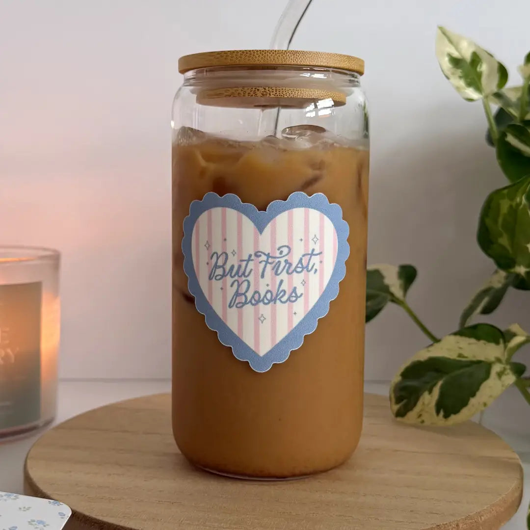 But First Books Mug With Lid