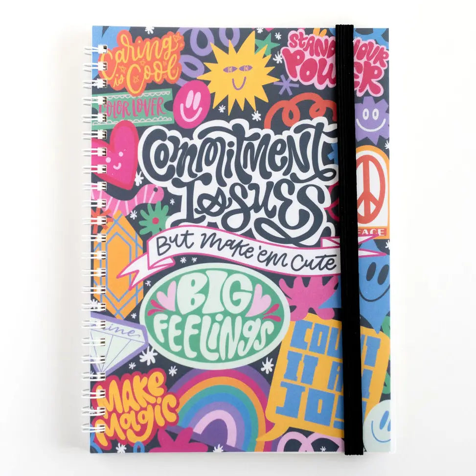 Commitment Issues – Colorful Reusable Sticker Book