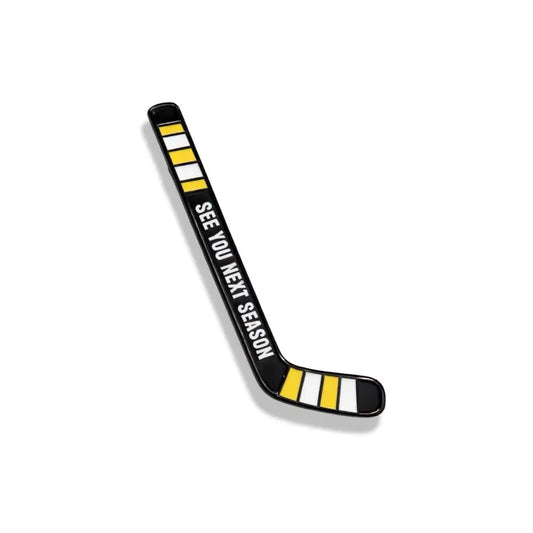 Heated Rivalry "See You Next Season" Hockey Stick Enamel Pins