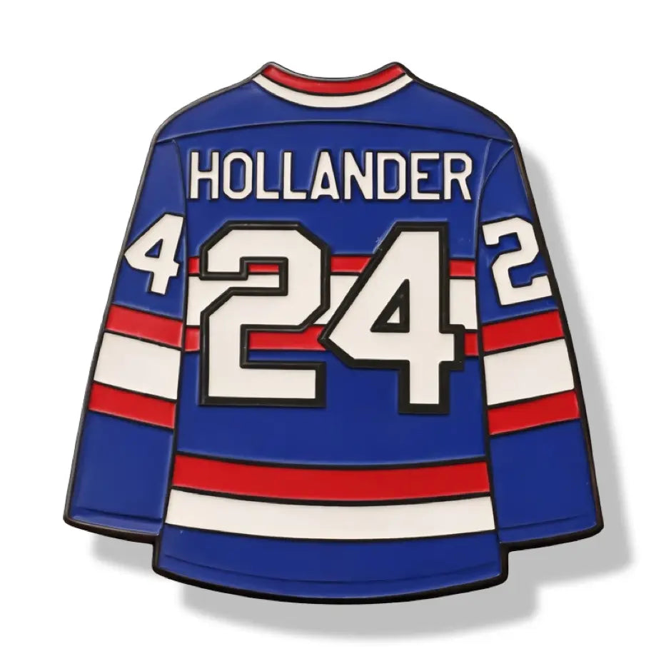 Heated Rivalry "Hollander" #24 Jersey Enamel Pin