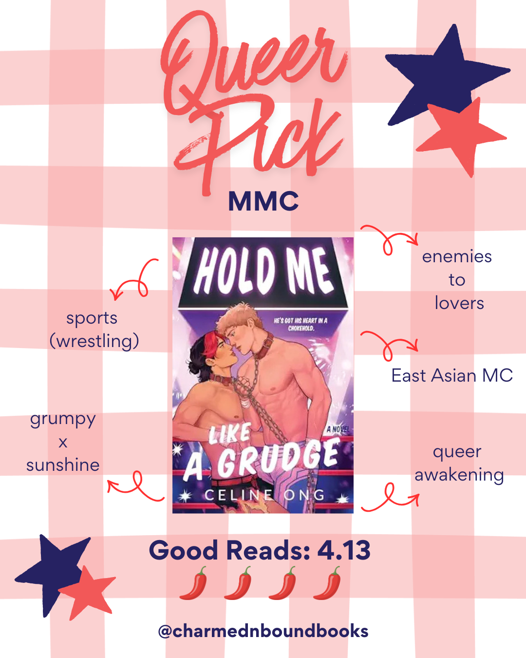 Charmed & Bound's Monthly Queer Romance Book Pick