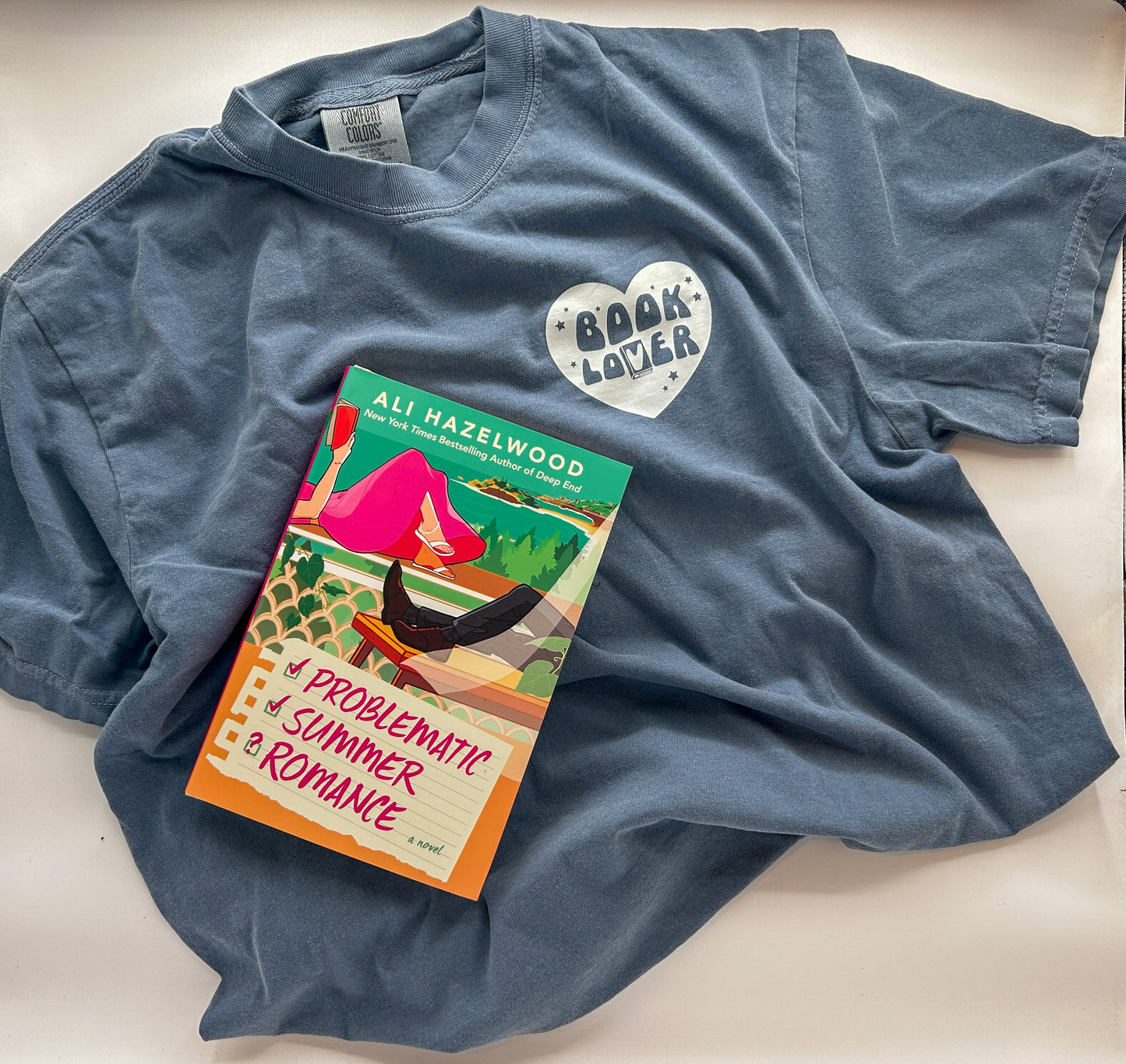 Book Lover Comfort Colors Tee