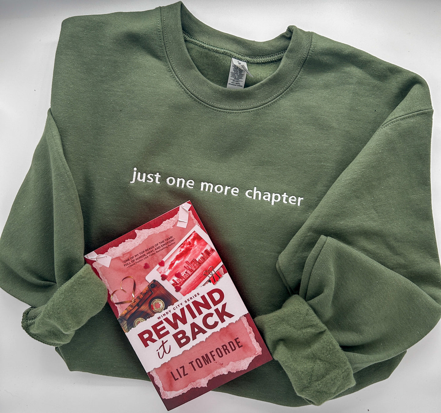 Just One More Chapter Crewneck Sweatshirt