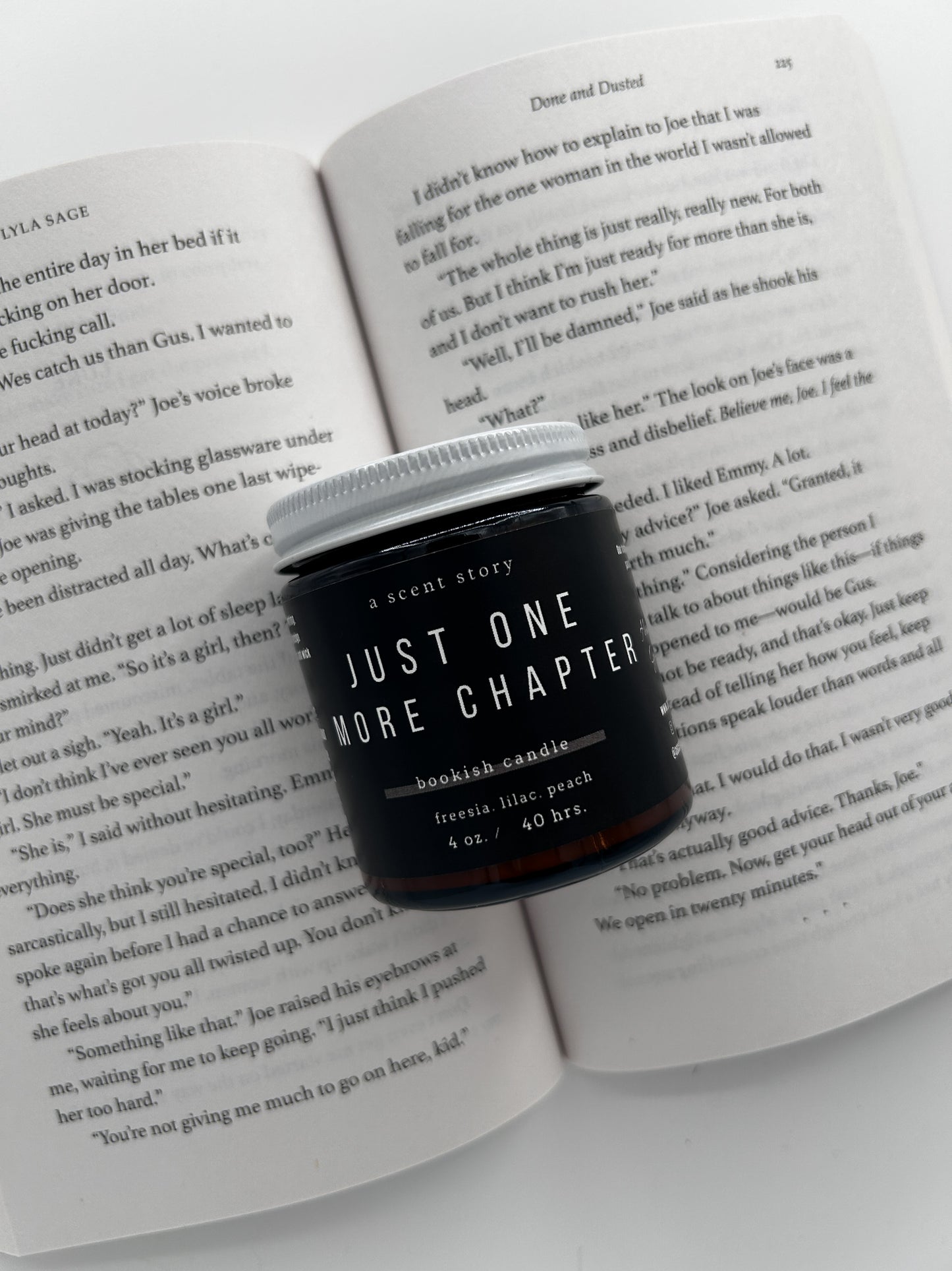 Just One More Chapter 4oz Soy Candle