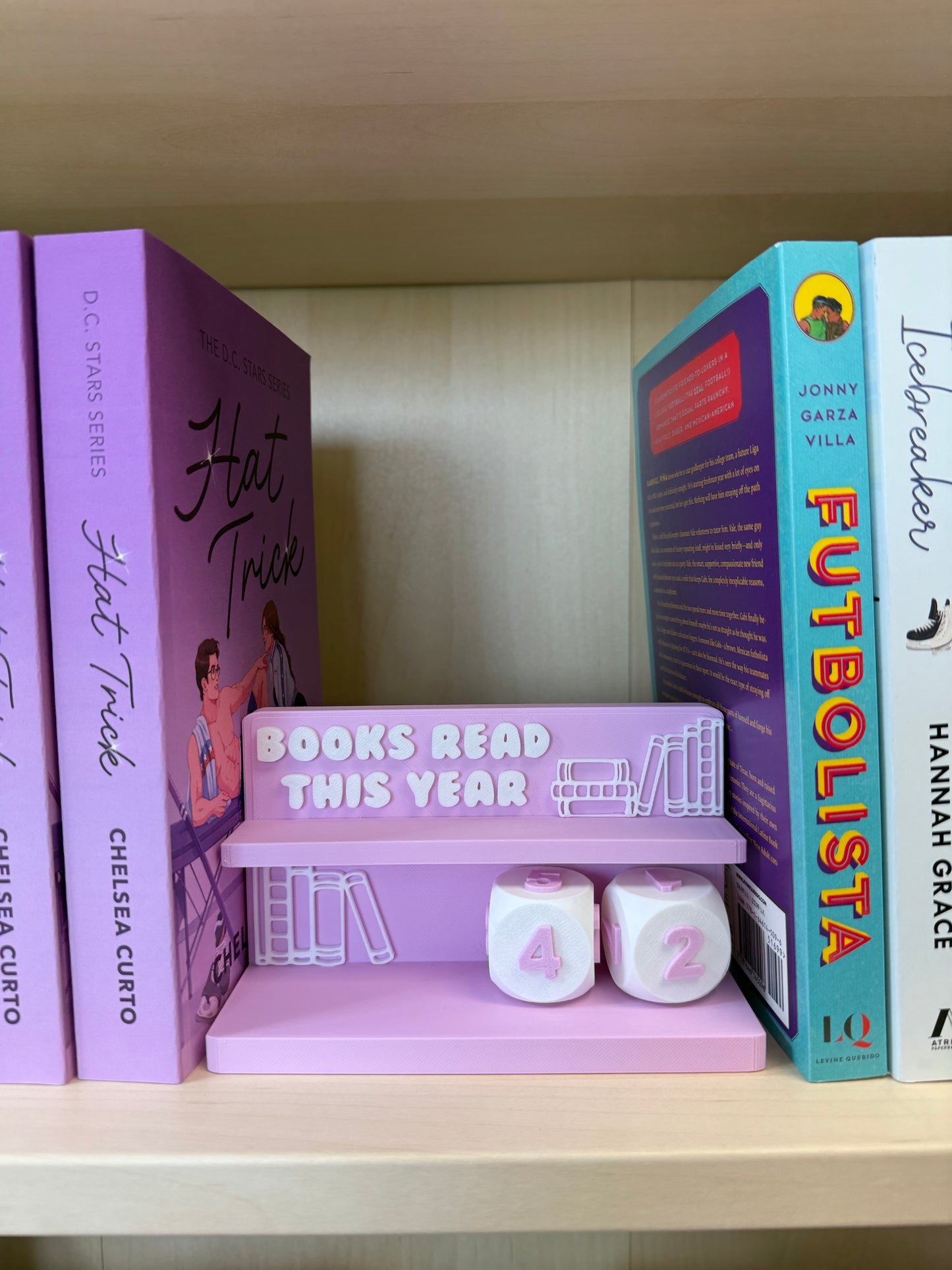 "Books Read" Counter
