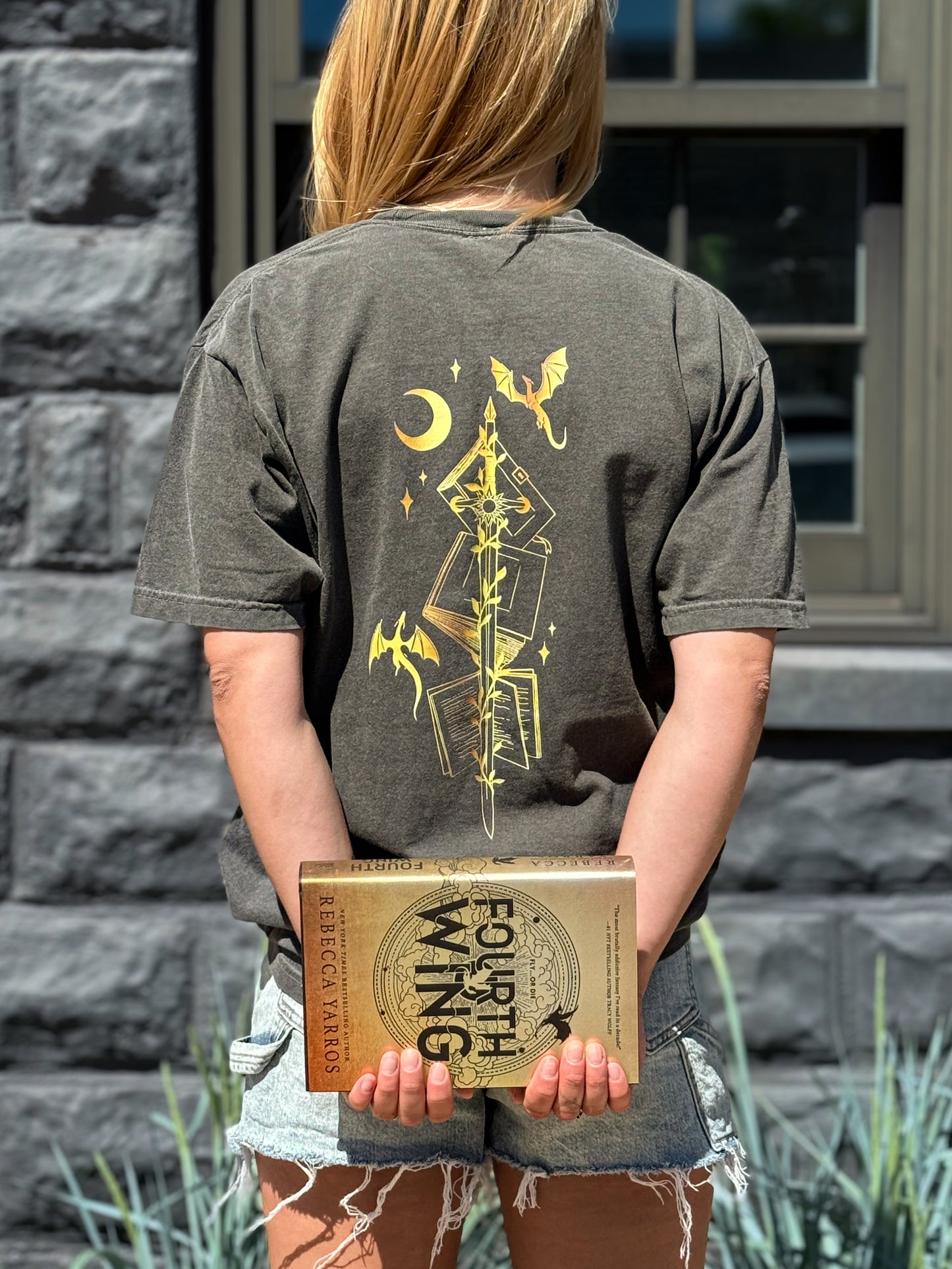 Fourth Wing Inspired Basgaith War College Tee