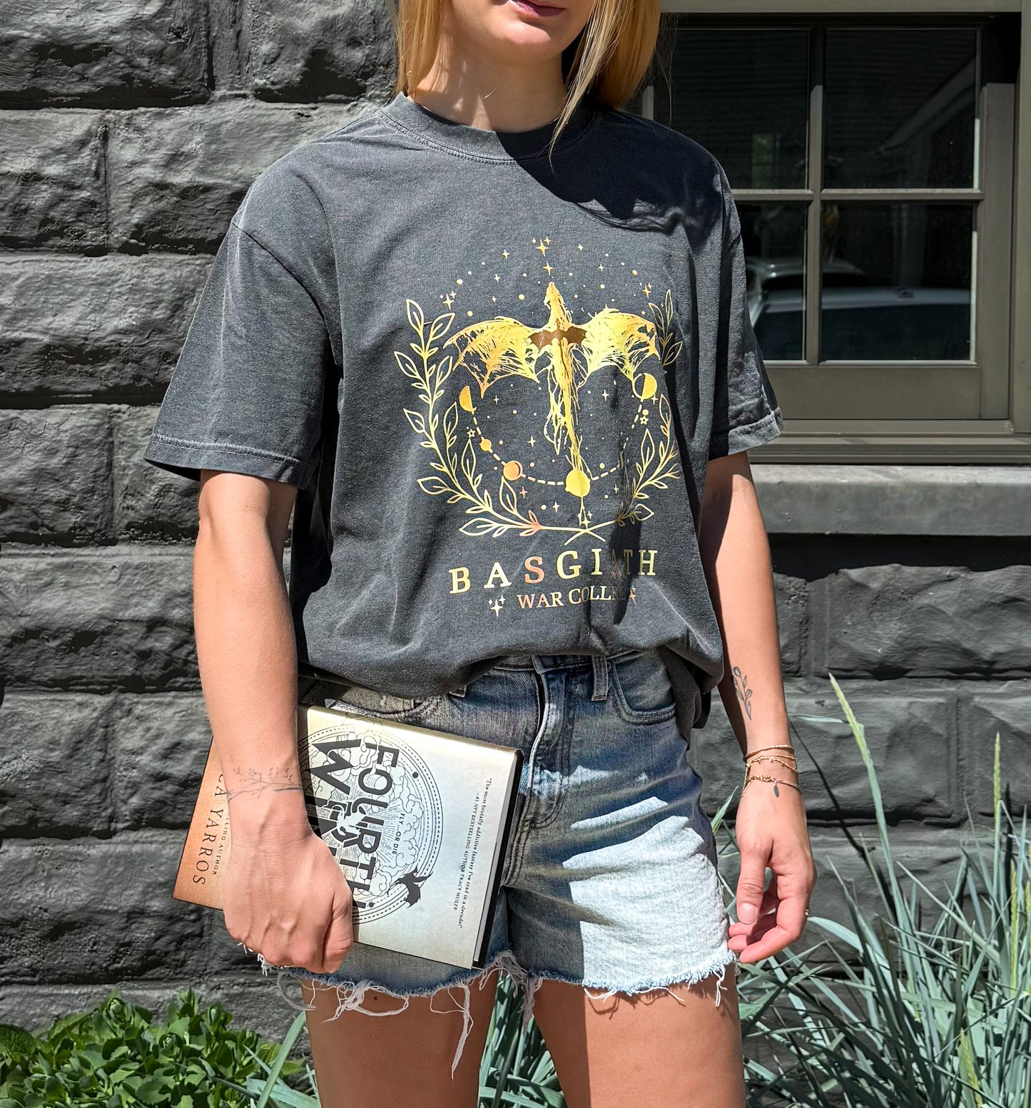 Fourth Wing Inspired Basgaith War College Tee