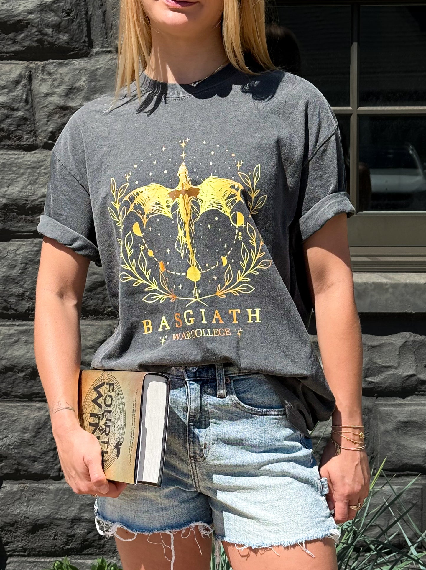 Fourth Wing Inspired Basgaith War College Tee