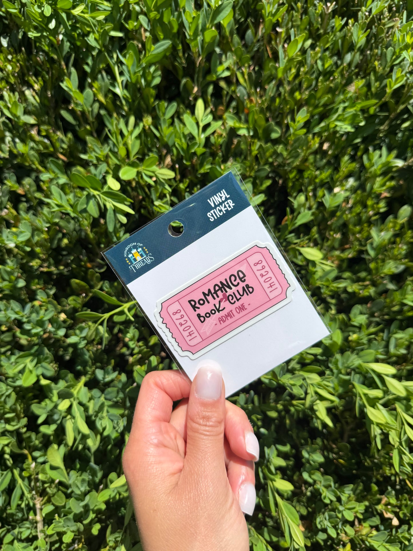 Romance Book Club Vinyl Sticker