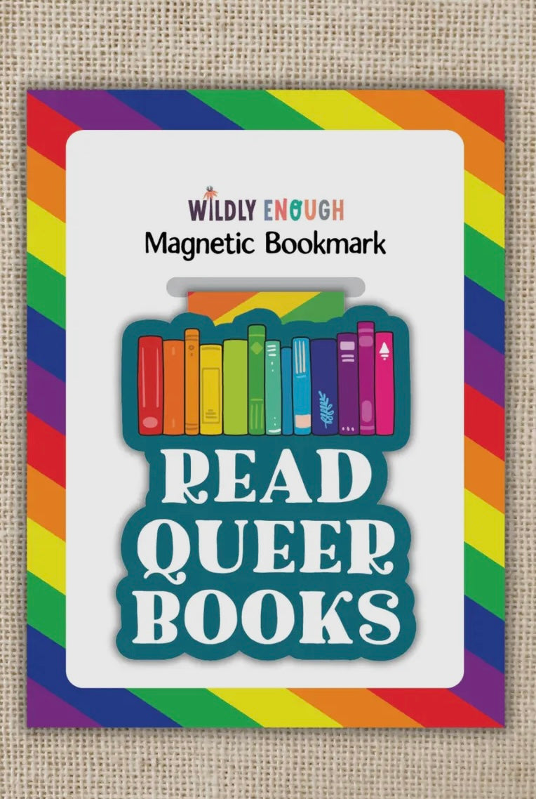 "Read Queer Books" Magnetic Bookmark