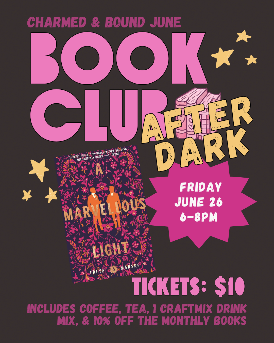 Charmed & Bound Monthly Book Club