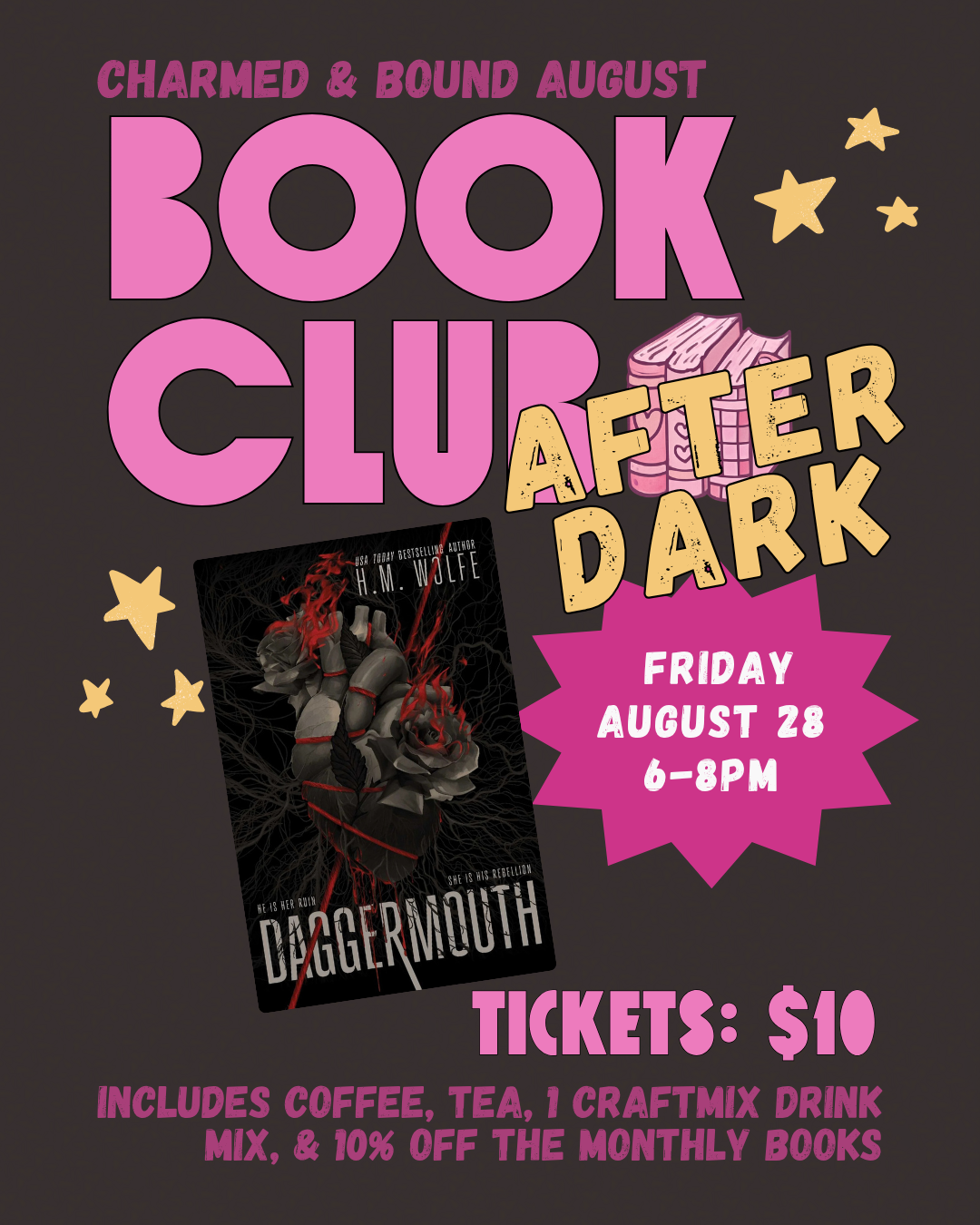 Charmed & Bound Monthly Book Club