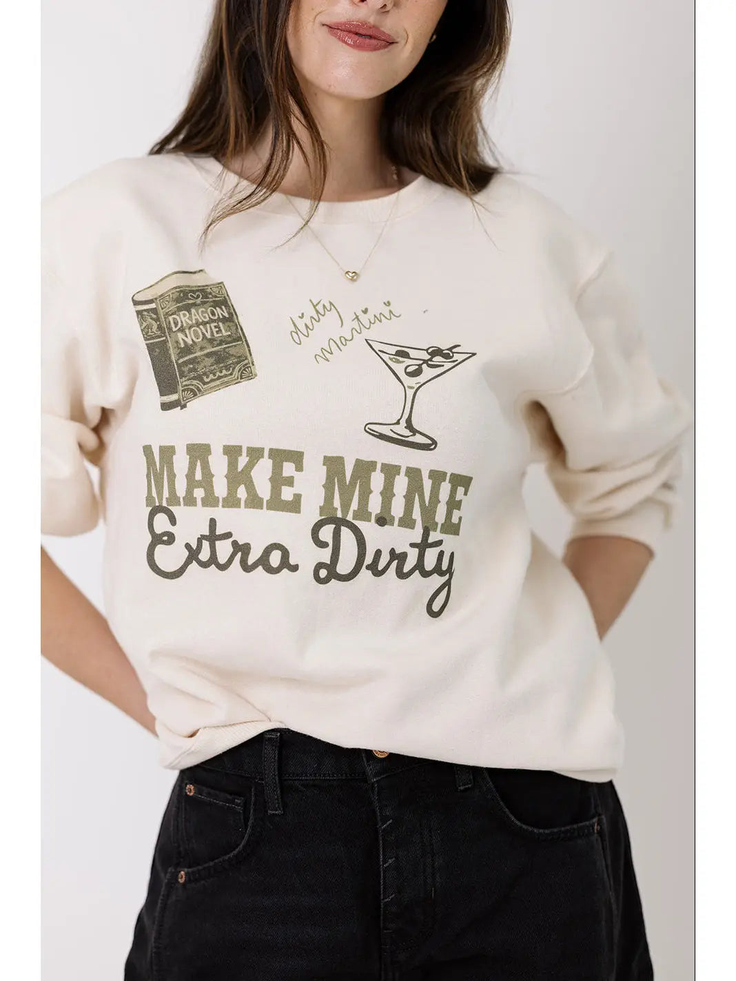 Make Mine Extra Dirty Crewneck Sweatshirt