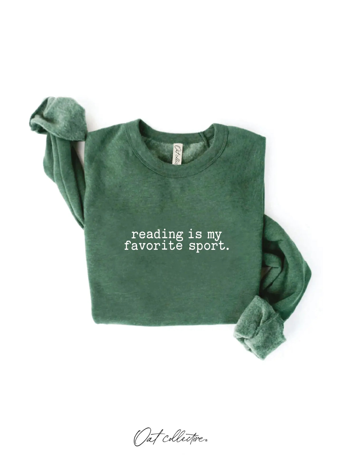 Reading Is My Favorite Sport Graphic Pullover