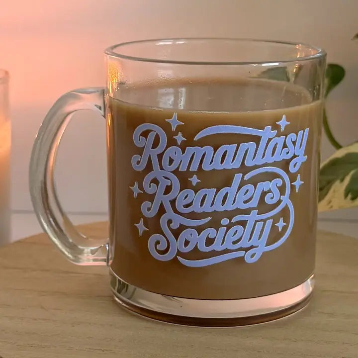 Romantasy Reader Society Bookish Glass Mug