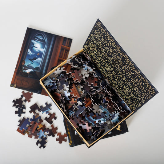 Night in the Archives | Fourth Wing 250-Piece Keepsake Puzzle