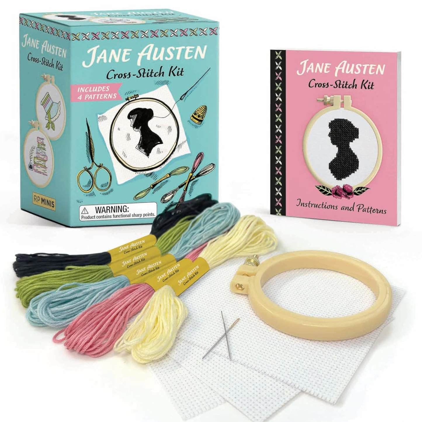 Jane Austen Cross-Stitch Kit