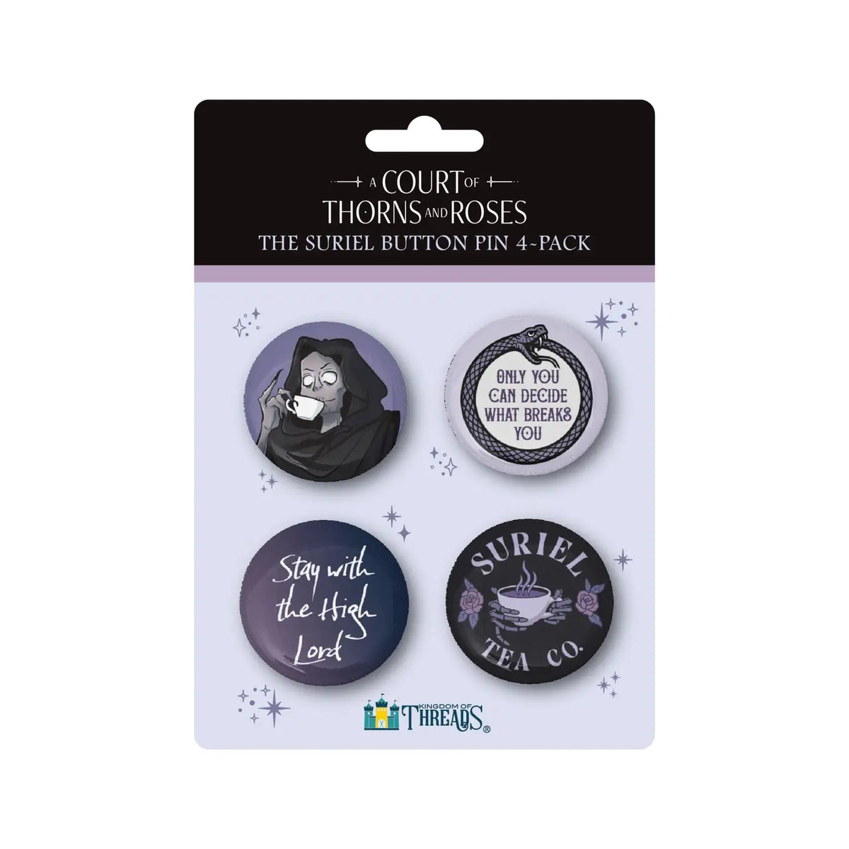 Suriel Button Pin Set