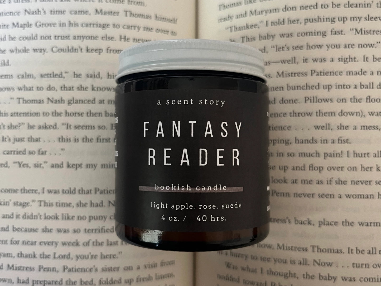 Fantasy Reader 4oz candle