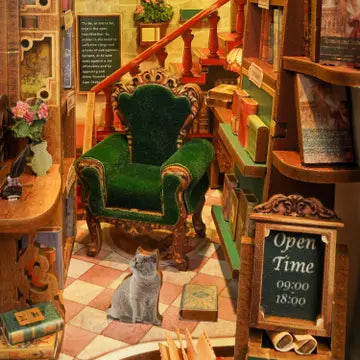 Diy Book Nook Kit: Left Bank Bookstore