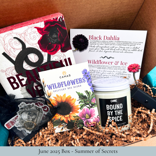 Charmed & Bound's Monthly Bound Box