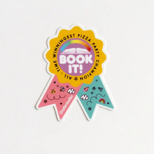 Book It Champion Nostalgia Sticker