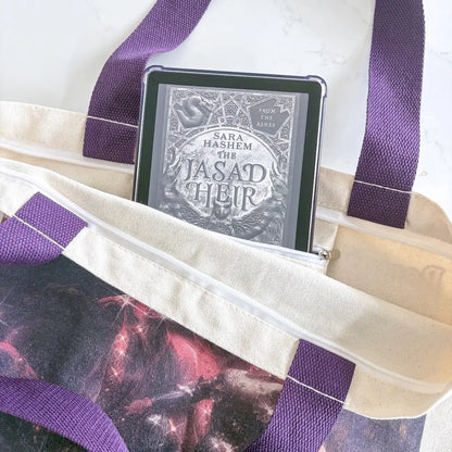 Fantasy Novel Fine Art Bookish Tote Bag