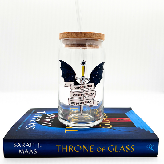 Throne of Glass Inspired Glass