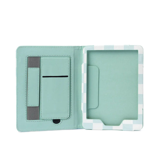 Blue Checker Kindle Case: Paperwhite 11
