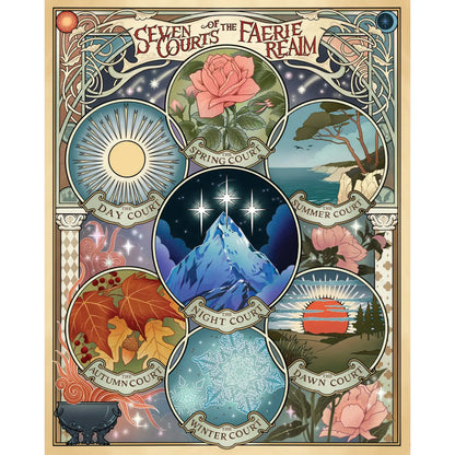 ACOTAR Inspired 1000 Piece Puzzle