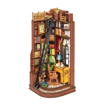 Diy Book Nook Kit: Silent Corner Study