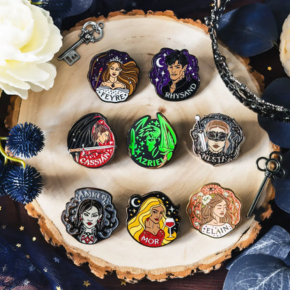 ACOTAR: Inner Circle Mystery Enamel Pin Blind Box