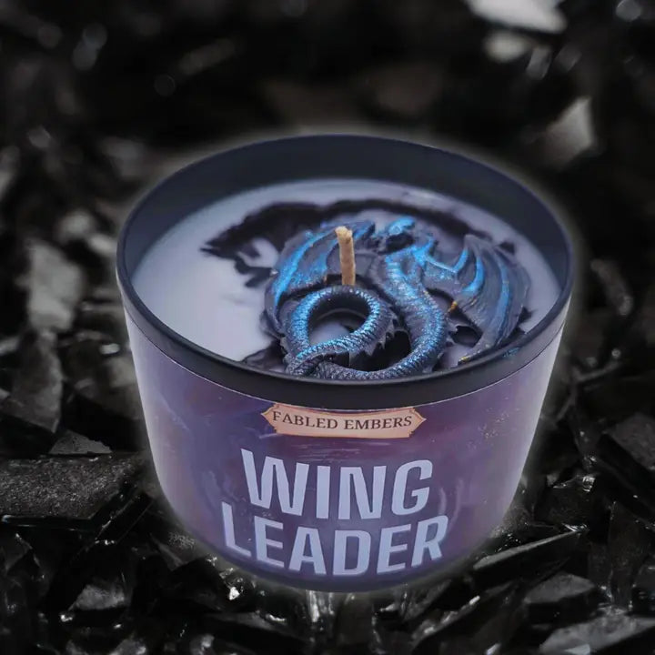 Fourth Wing Inspired Dragon Candle