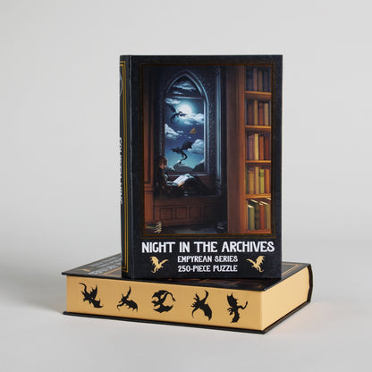 "Night in the Archives" Fourth Wing 250-Piece Keepsake Puzzle