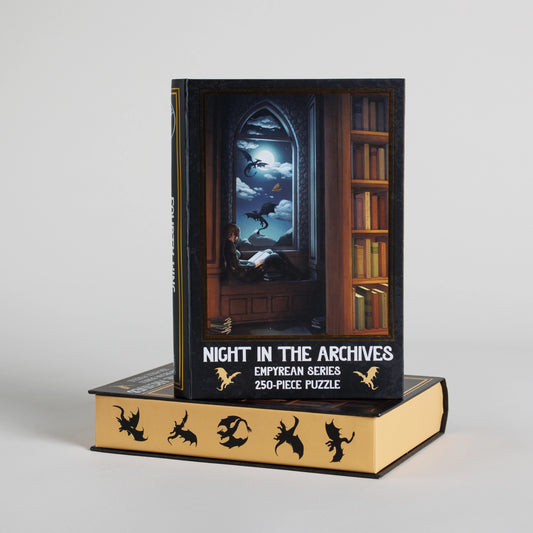 Night in the Archives | Fourth Wing 250-Piece Keepsake Puzzle