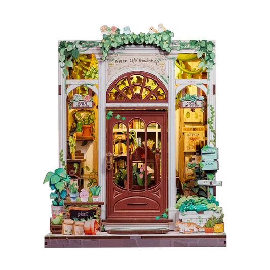 Diy Book Nook Kit: Green Life Bookshop