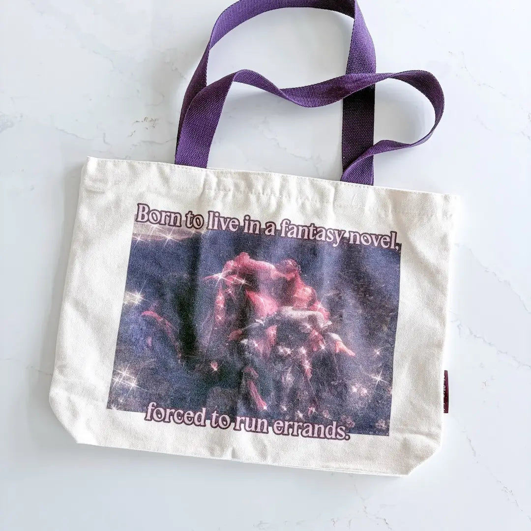Fantasy Novel Fine Art Bookish Tote Bag