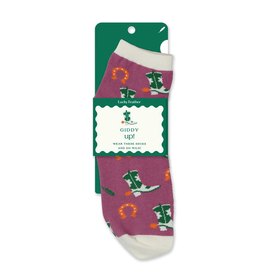 Giddy Up Socks