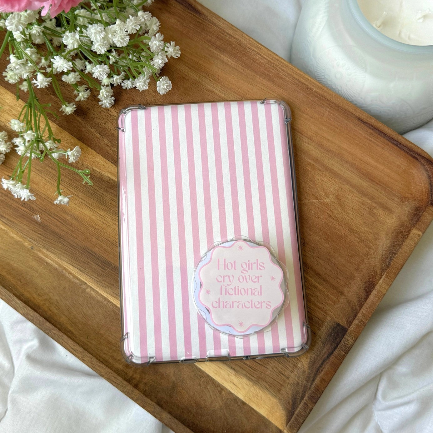 Crying Over Fictional Characters Kindle Grip