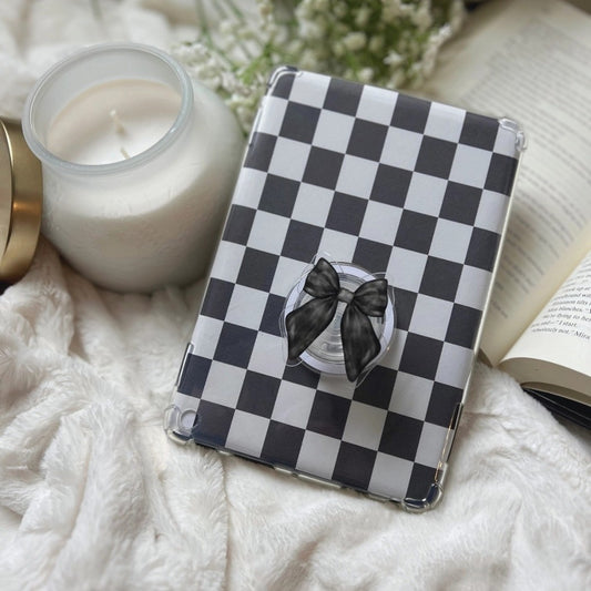 Black Bow Coquette Kindle Grip