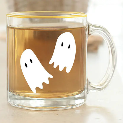 Ghost Gals Gold Rimmed Mug