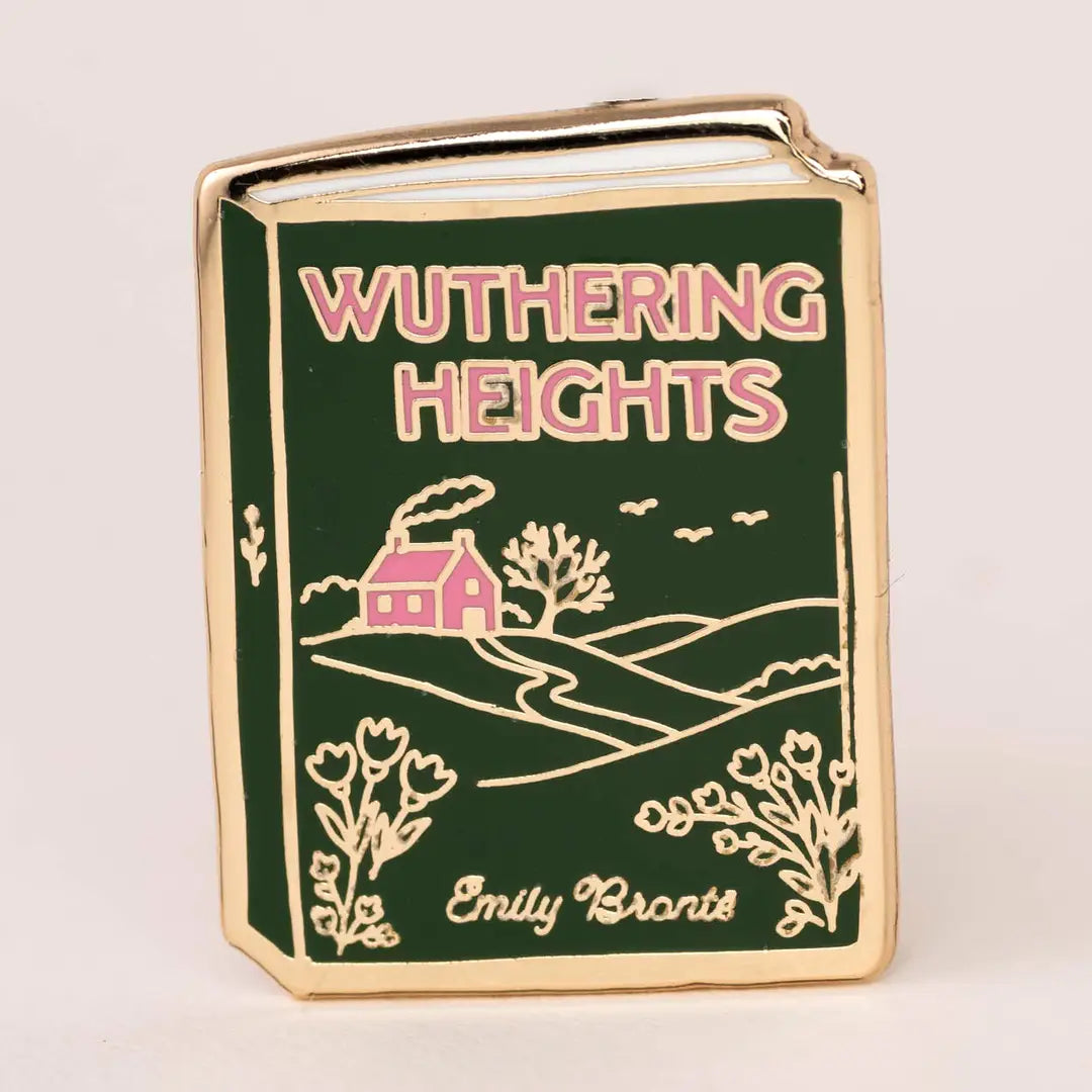 Wuthering Heights Book Enamel Pin