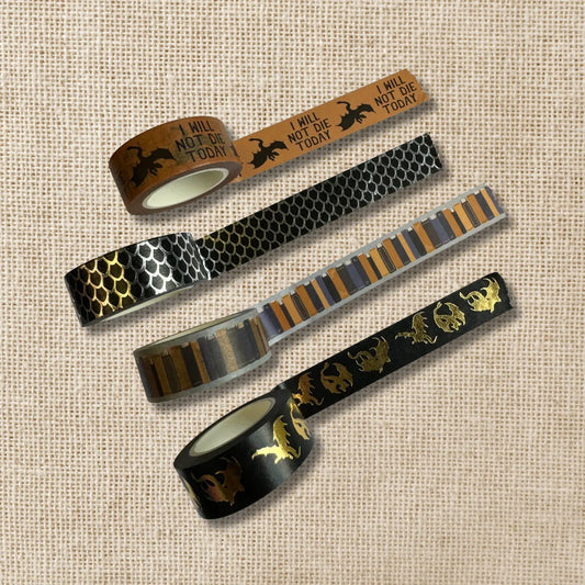 Fourth Wing Washi Tape (4-Pack)